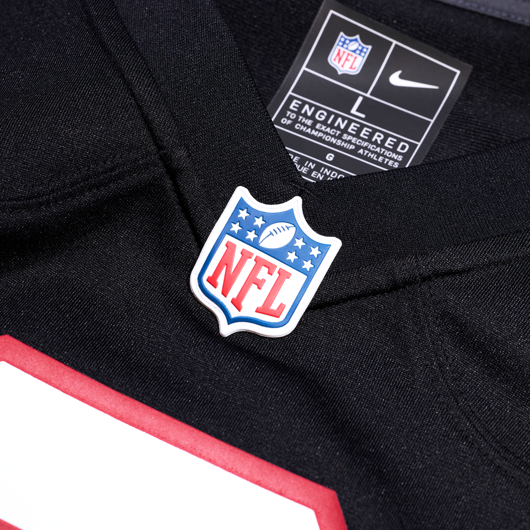 Atlanta Falcons Tua Tagovailoa Nike Black Alternate Game Jersey product image 4, provided for visual reference and product