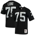 Las Vegas Raiders 1983 Howie Long Mitchell & Ness Black Authentic Throwback Retired Player Jersey product image 1, provided
