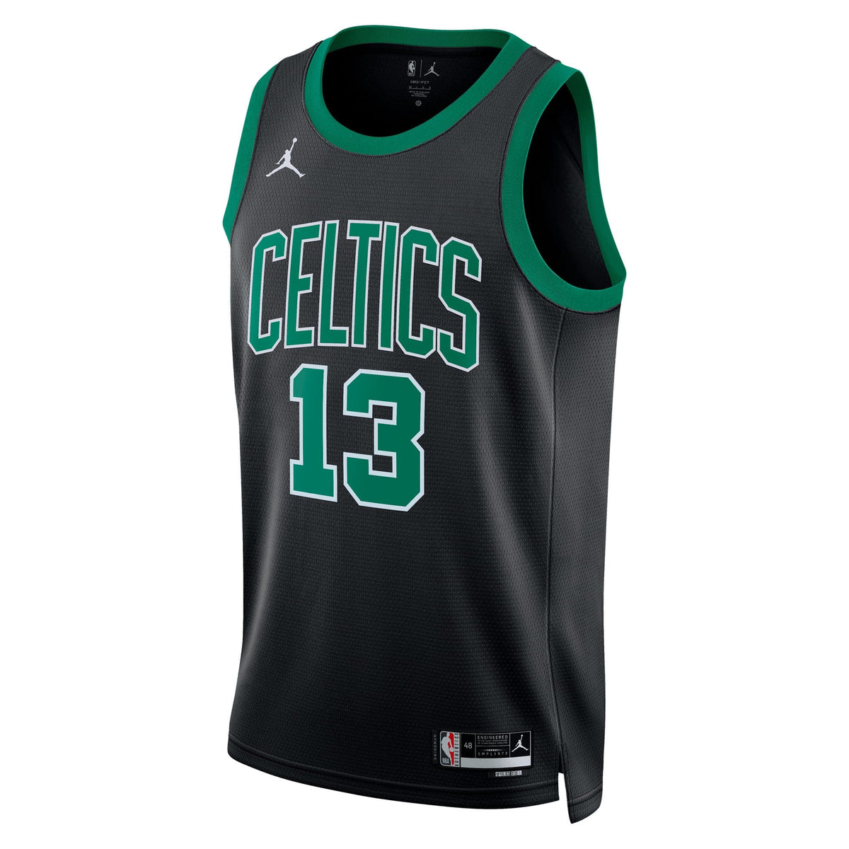 Boston Celtics Jordan Brand Statement Edition Swingman Jersey - Black - Paul George - Unisex product image 3, provided for