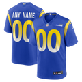 Los Angeles Rams Nike Royal Custom Game Jersey product image 1, provided for visual reference and product detail review