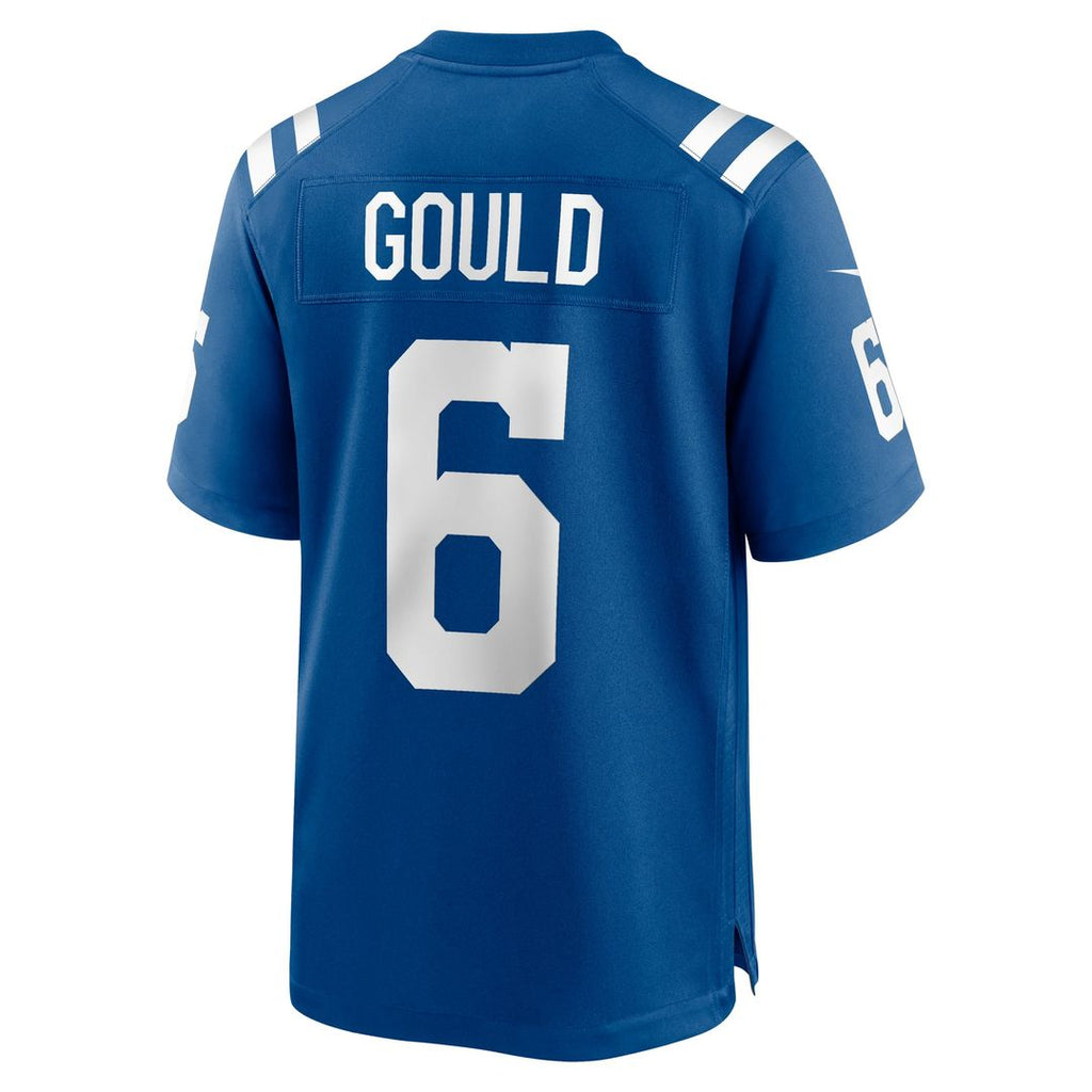 Indianapolis Colts Anthony Gould Nike Royal Game Jersey product image 3, provided for visual reference and product detail