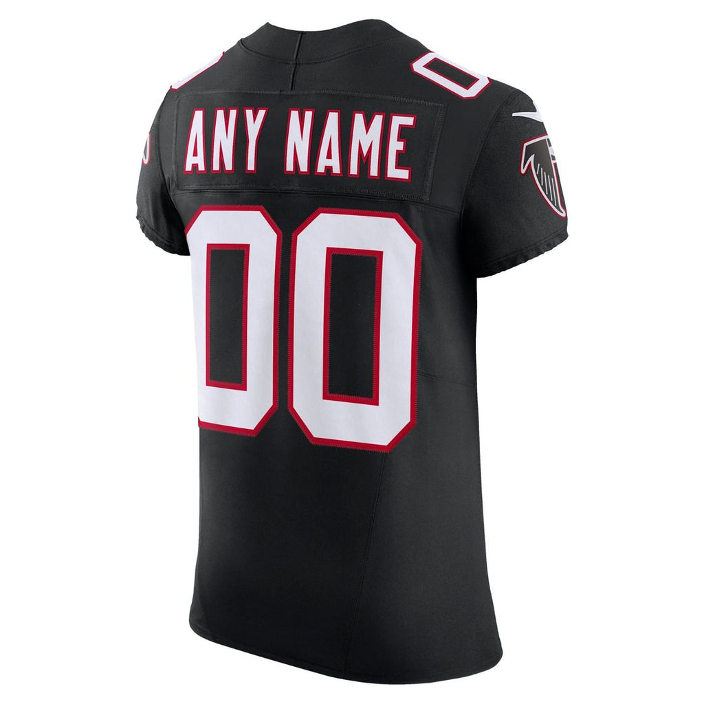 Atlanta Falcons Nike Black Vapor F.U.S.E. Elite Custom Jersey product image 3, provided for visual reference and product