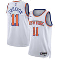 New York Knicks Nike Association Swingman Jersey - Jalen Brunson - Unisex product image 1, provided for visual reference and