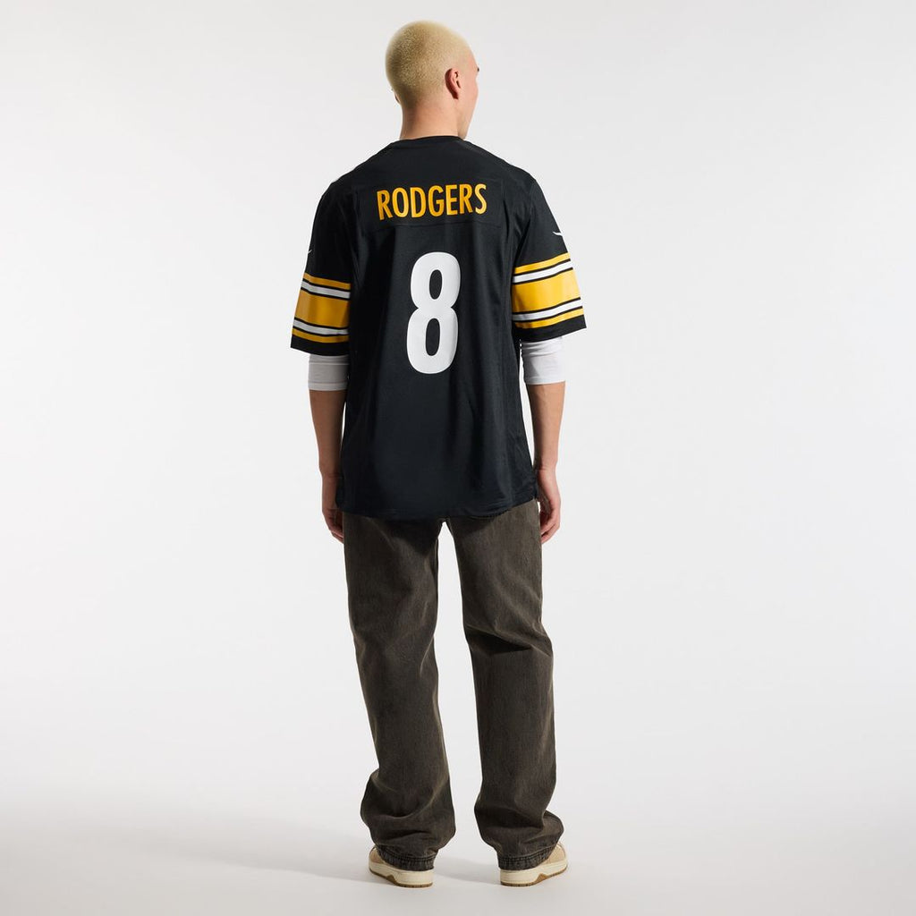 Pittsburgh Steelers Aaron Rodgers Nike Gold Alternate 1933 Throwback Game Jersey product image 11, provided for visual