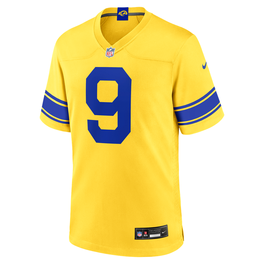 Los Angeles Rams Matthew Stafford Nike Classic Sol Game Jersey product image 5, provided for visual reference and product