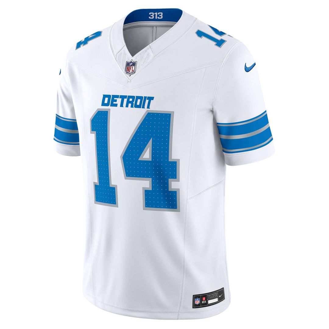 Detroit Lions Amon-Ra St. Brown Nike Blue Vapor F.U.S.E. Limited Jersey product image 8, provided for visual reference and
