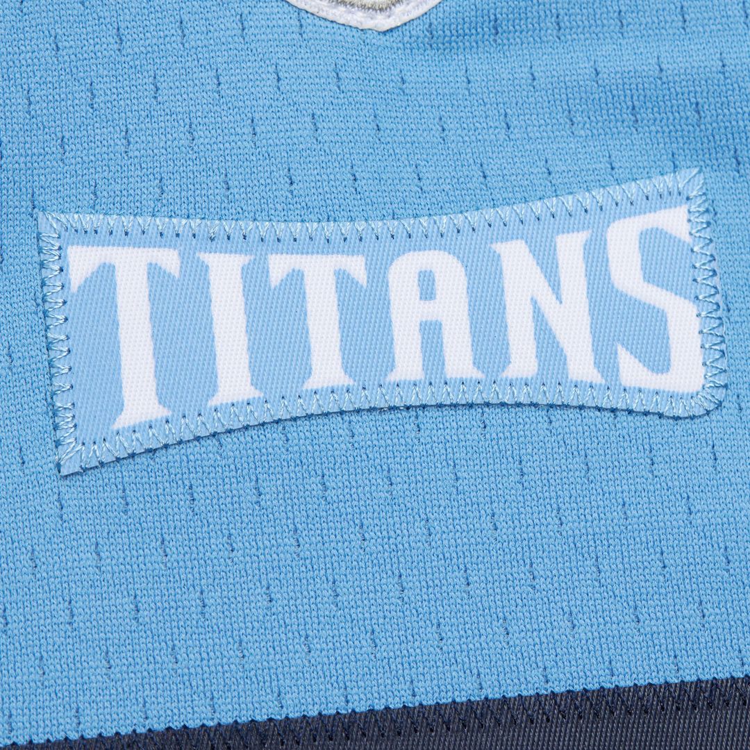 Tennessee Titans Steve McNair Mitchell & Ness Light Blue 2003 Legacy Replica Jersey product image 5, provided for visual
