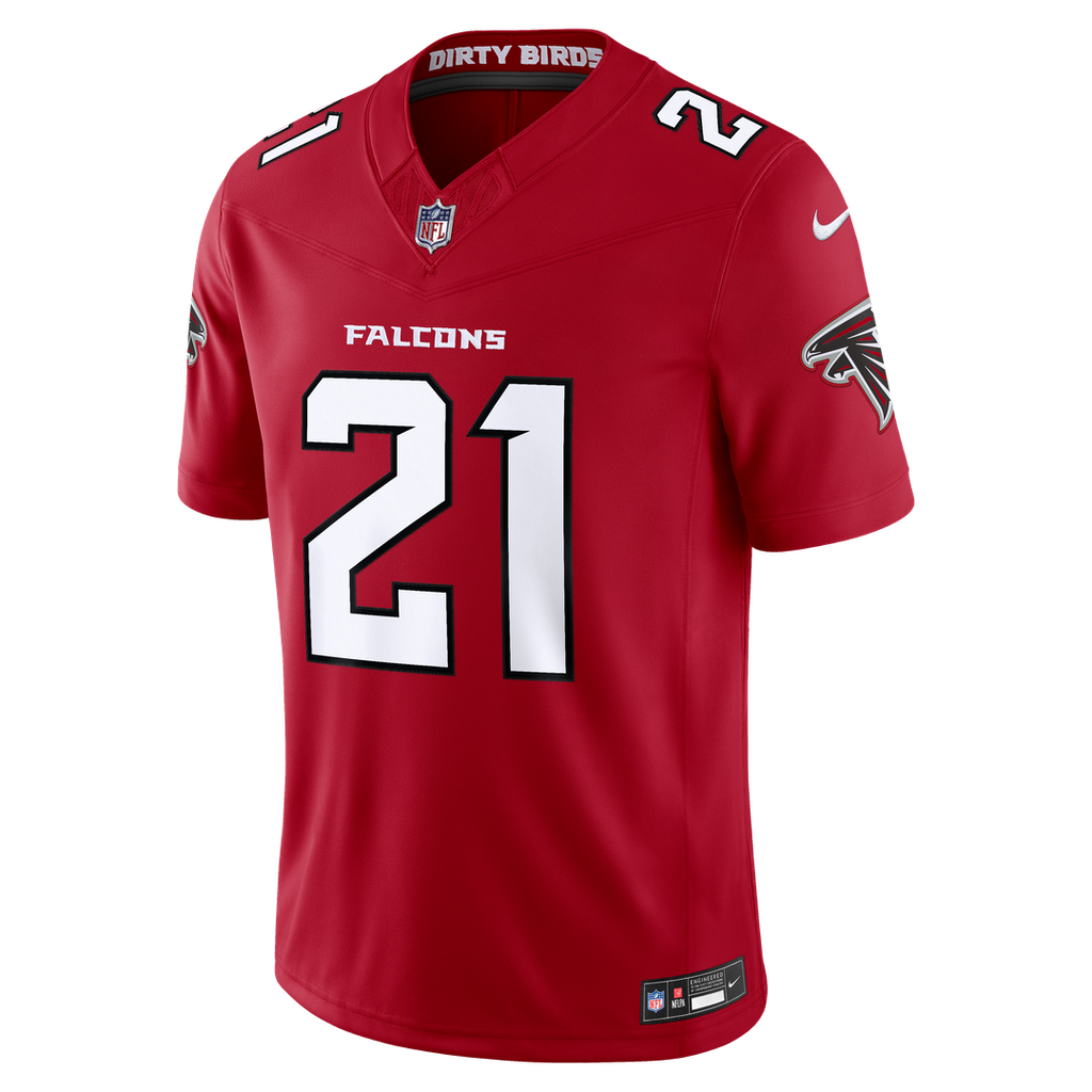 Atlanta Falcons Deion Sanders Nike Black Alternate Throwback Vapor F.U.S.E. Stitched Retired Limited Jersey product image 8,