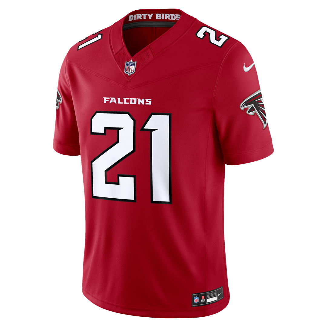 Atlanta Falcons Deion Sanders Nike Black Alternate Throwback Vapor F.U.S.E. Stitched Retired Limited Jersey product image 8,