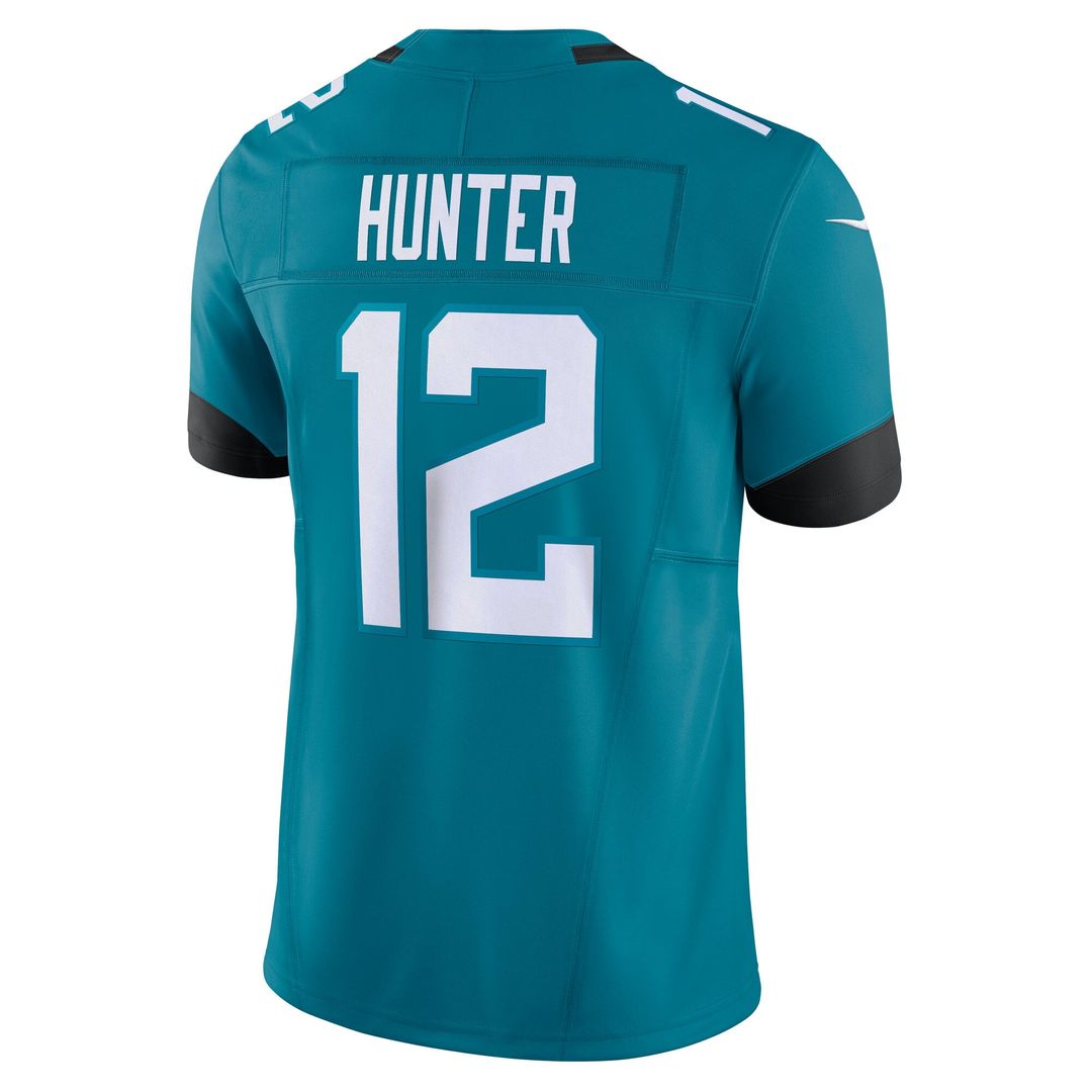 Jacksonville Jaguars Travis Hunter Nike Teal Team Limited Jersey product image 3, provided for visual reference and product