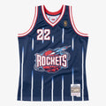 Houston Rockets Mitchell & Ness Swingman Jersey Road Clyde Drexler 1996-97 product image 1, provided for visual reference