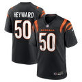Cincinnati Bengals Shaka Heyward Nike Black Team Game Jersey product image 1, provided for visual reference and product