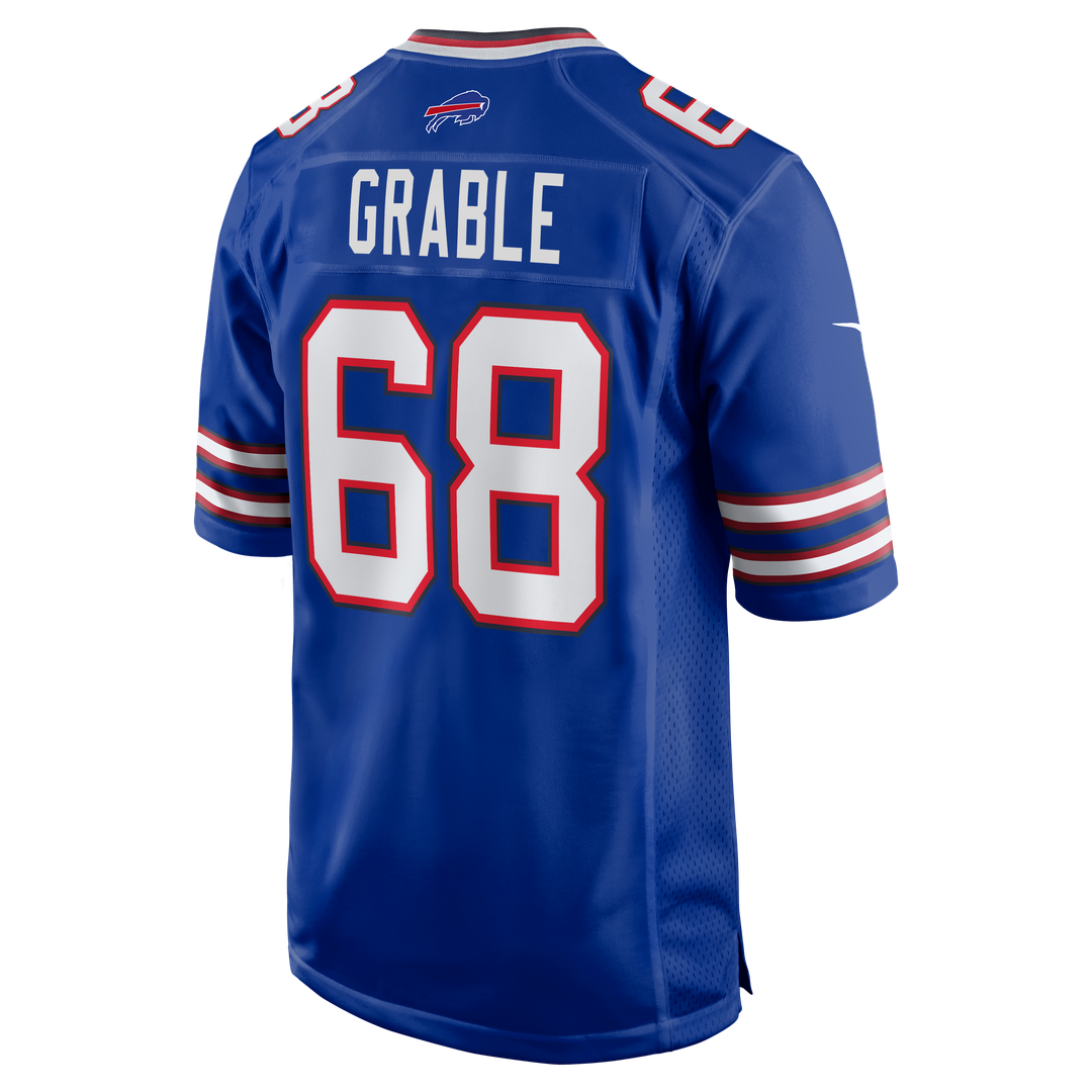 Buffalo Bills Tylan Grable Nike Royal Game Jersey product image 3, provided for visual reference and product detail review