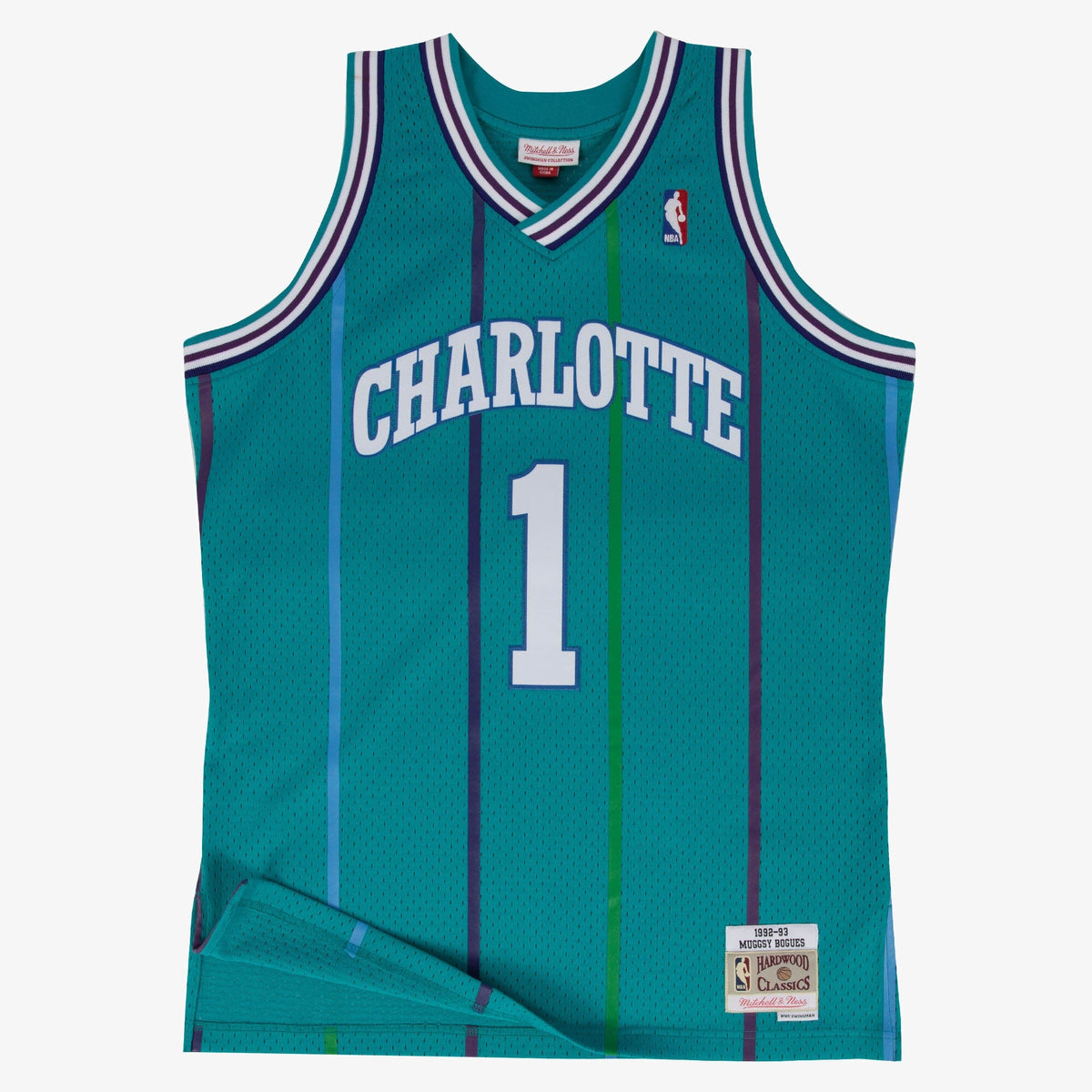 Charlotte Hornets Mitchell & Ness Swingman Road Jersey product image 1