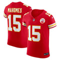 Kansas City Chiefs Patrick Mahomes Nike Red Team Vapor F.U.S.E. Elite Jersey product image 1, provided for visual reference