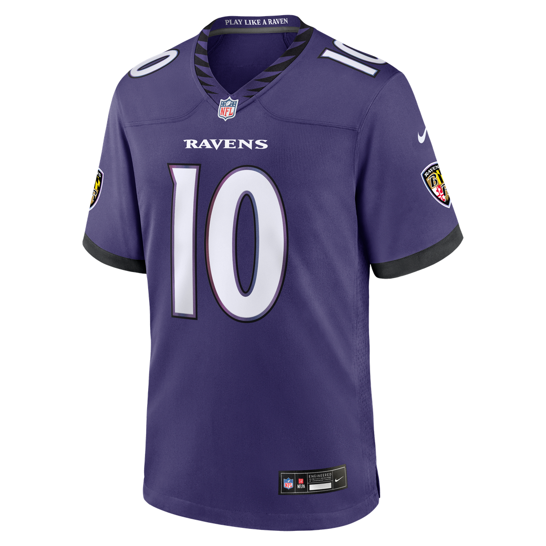 Baltimore Ravens LaJohntay Wester Nike Purple Team Game Jersey product image 2, provided for visual reference and product