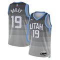 Utah Jazz Nike 2025/26 City Edition Swingman Jersey - Gray - Ace Bailey - Unisex product image 1, provided for visual