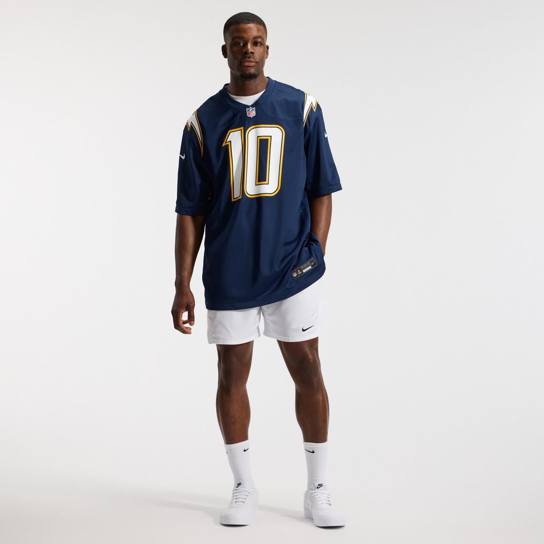 Los Angeles Chargers Justin Herbert Nike Gold Alternate Charger Power Game Player Jersey product image 10, provided for