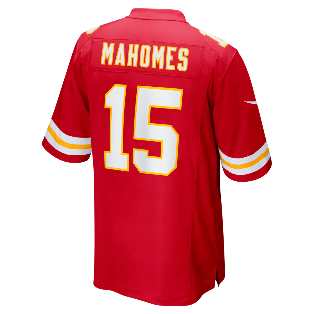 Kansas City Chiefs Patrick Mahomes Nike Red Game Jersey product image 21, provided for visual reference and product detail