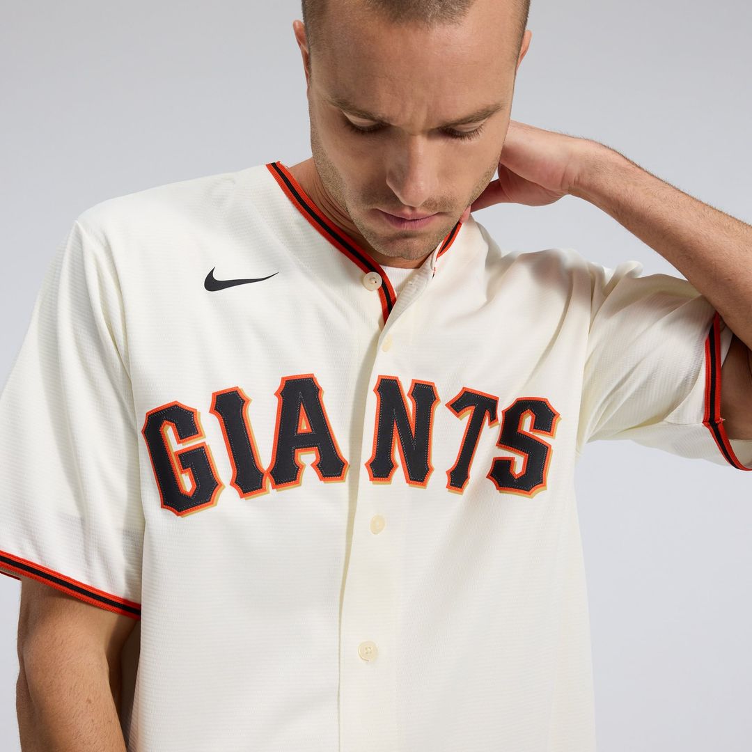 San Francisco Giants Nike Cream Home Replica Team Jersey product image 7, provided for visual reference and product detail