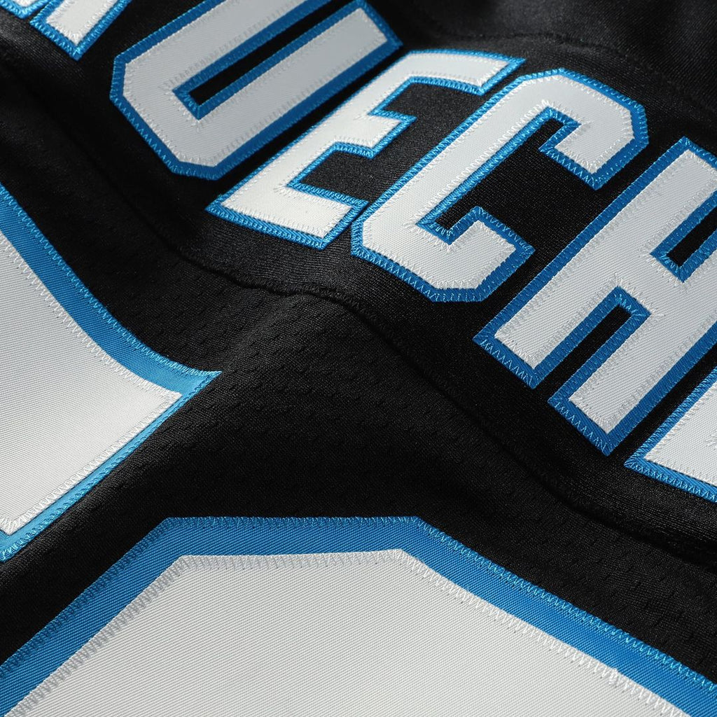 Carolina Panthers Luke Kuechly Mitchell & Ness Black 2013 Authentic Throwback Retired Player Jersey product image 4,