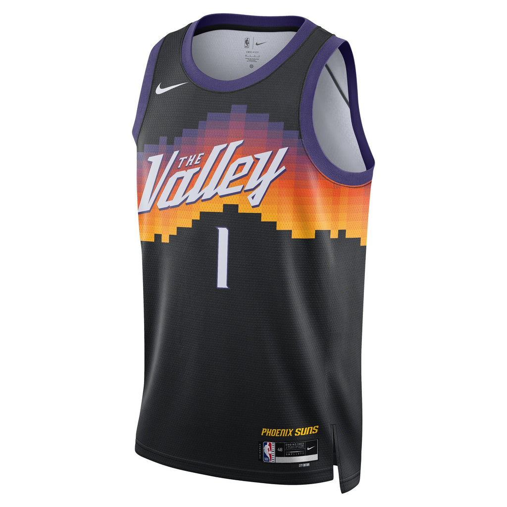 Phoenix Suns Nike 2025/26 City Edition Swingman Jersey - Black - Devin Booker - Unisex product image 3, provided for visual