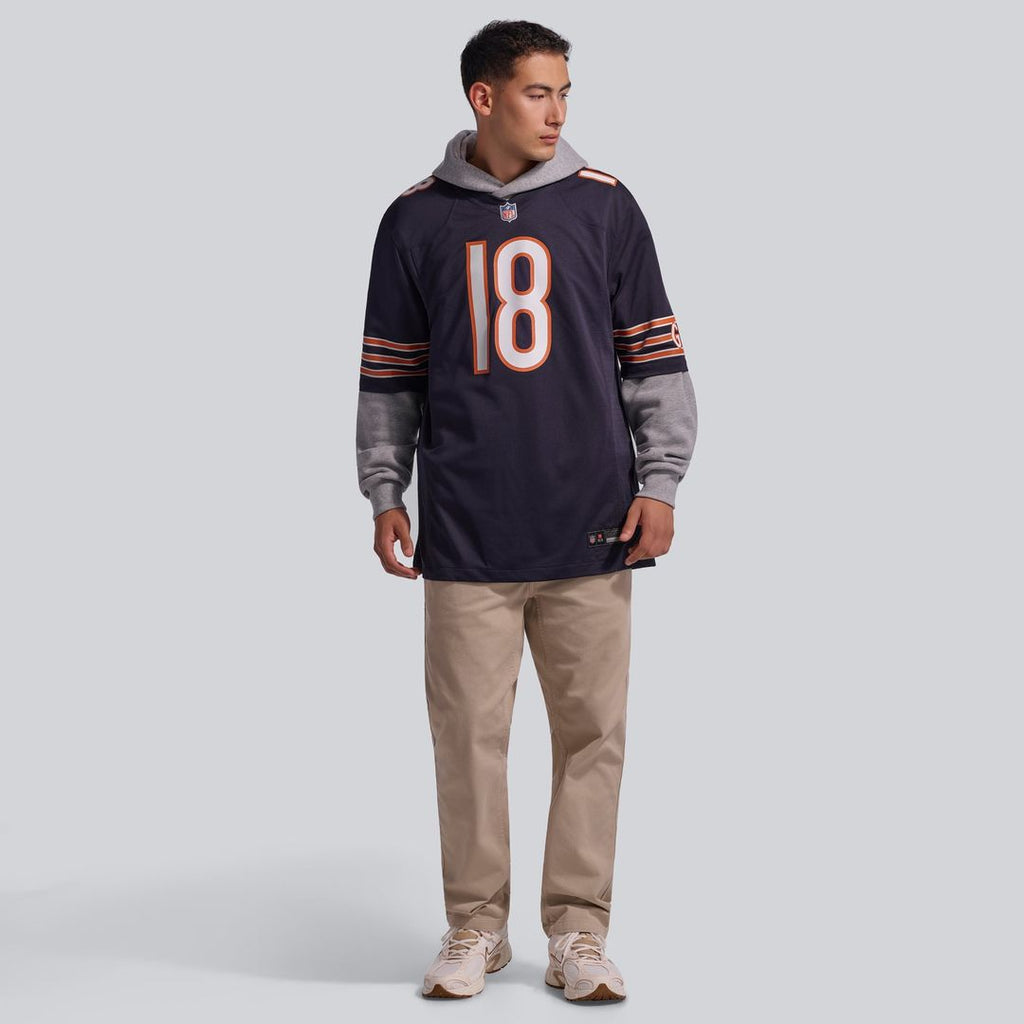 Chicago Bears Caleb Williams Nike Orange Alternate Player Game Jersey product image 22, provided for visual reference and