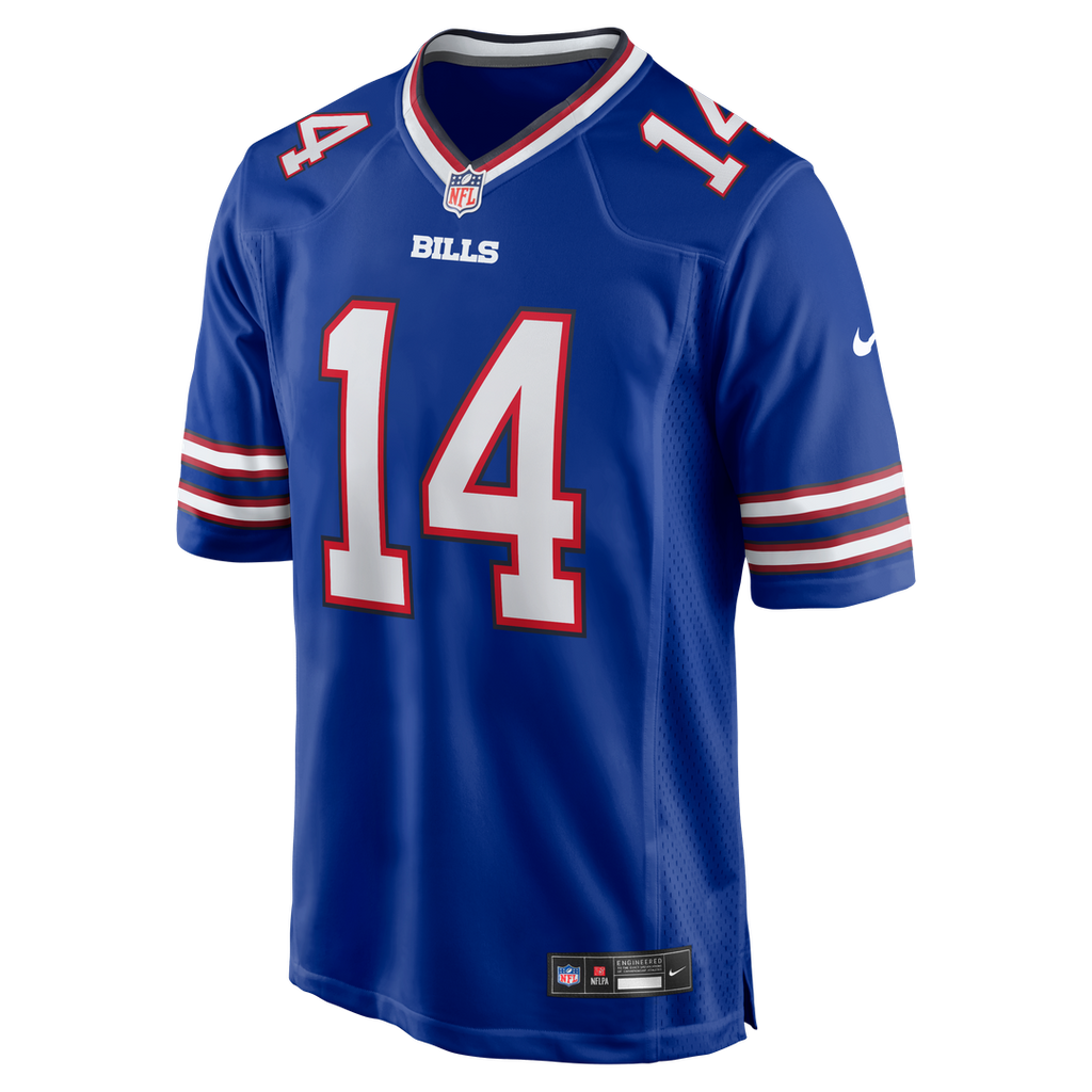 Buffalo Bills Frank Reich Nike Royal Game Retired Player Jersey product image 2, provided for visual reference and product