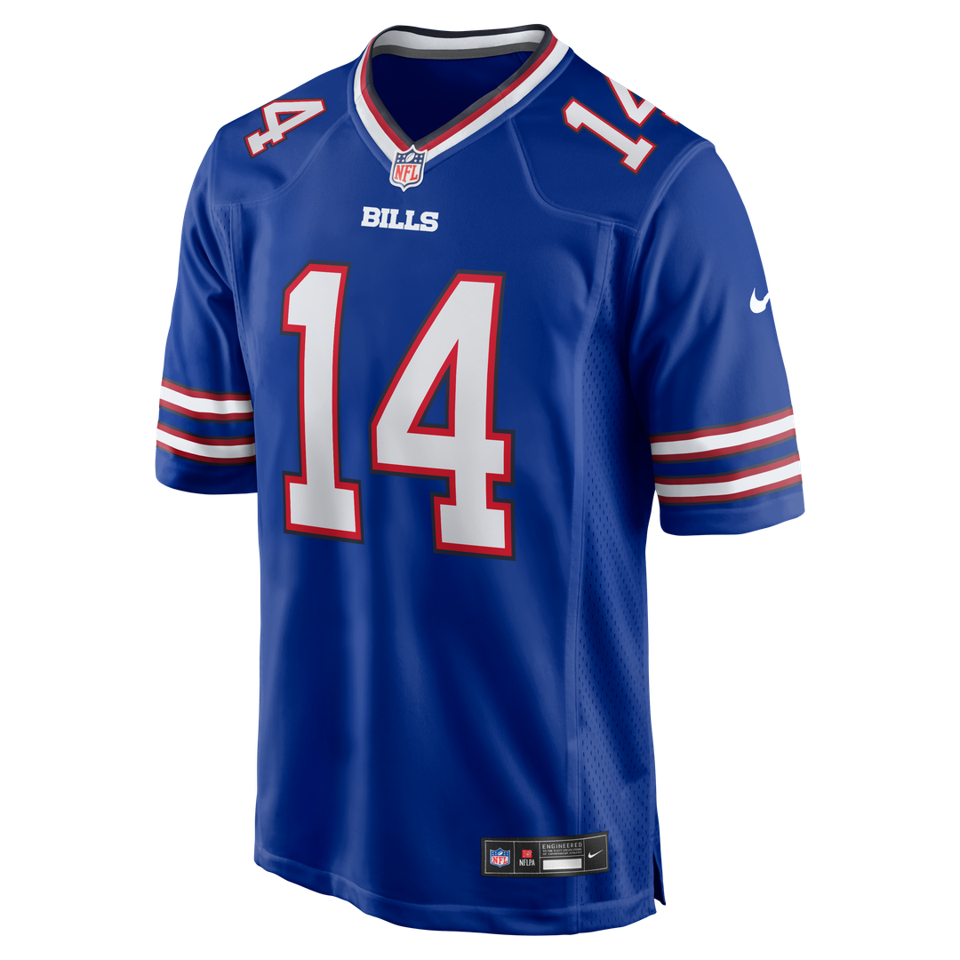 Buffalo Bills Frank Reich Nike Royal Game Retired Player Jersey product image 2, provided for visual reference and product