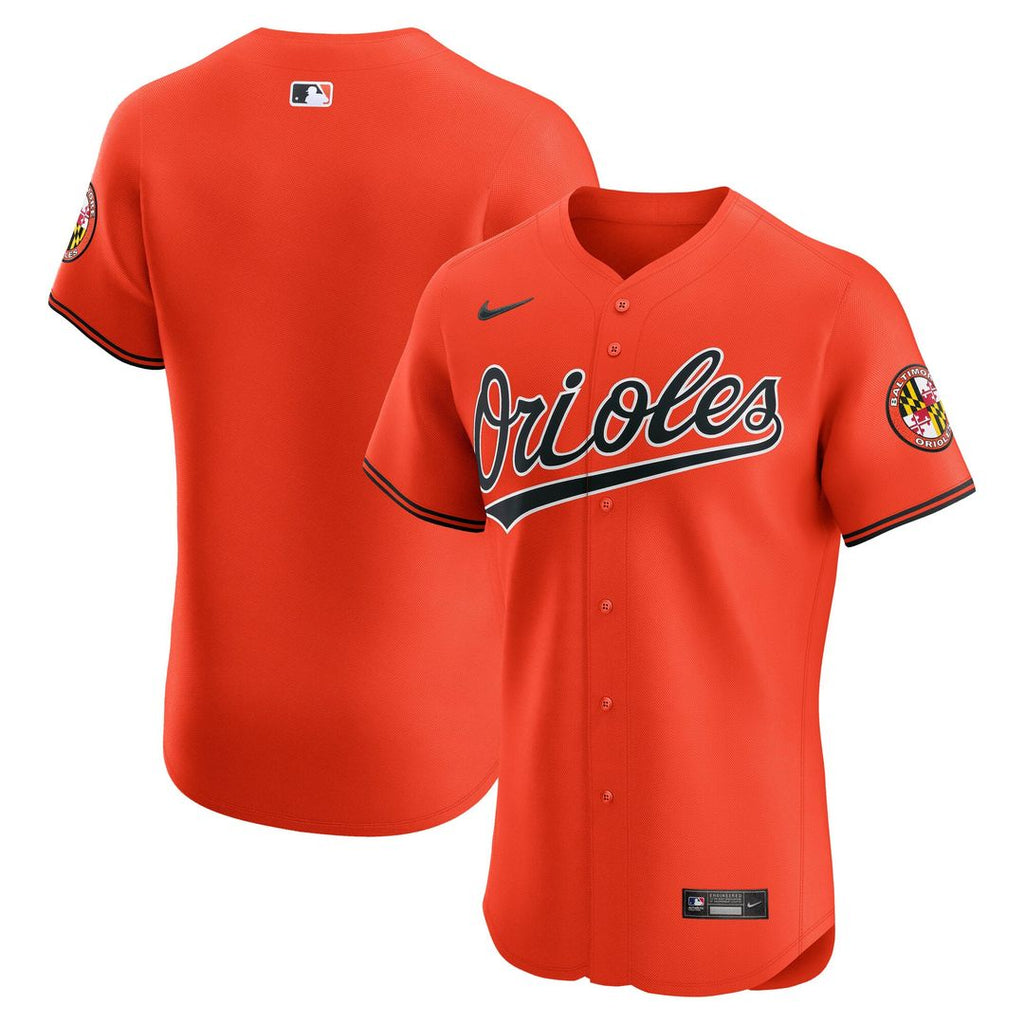 Baltimore Orioles Nike Black Alternate Elite Jersey product image 10, provided for visual reference and product detail review