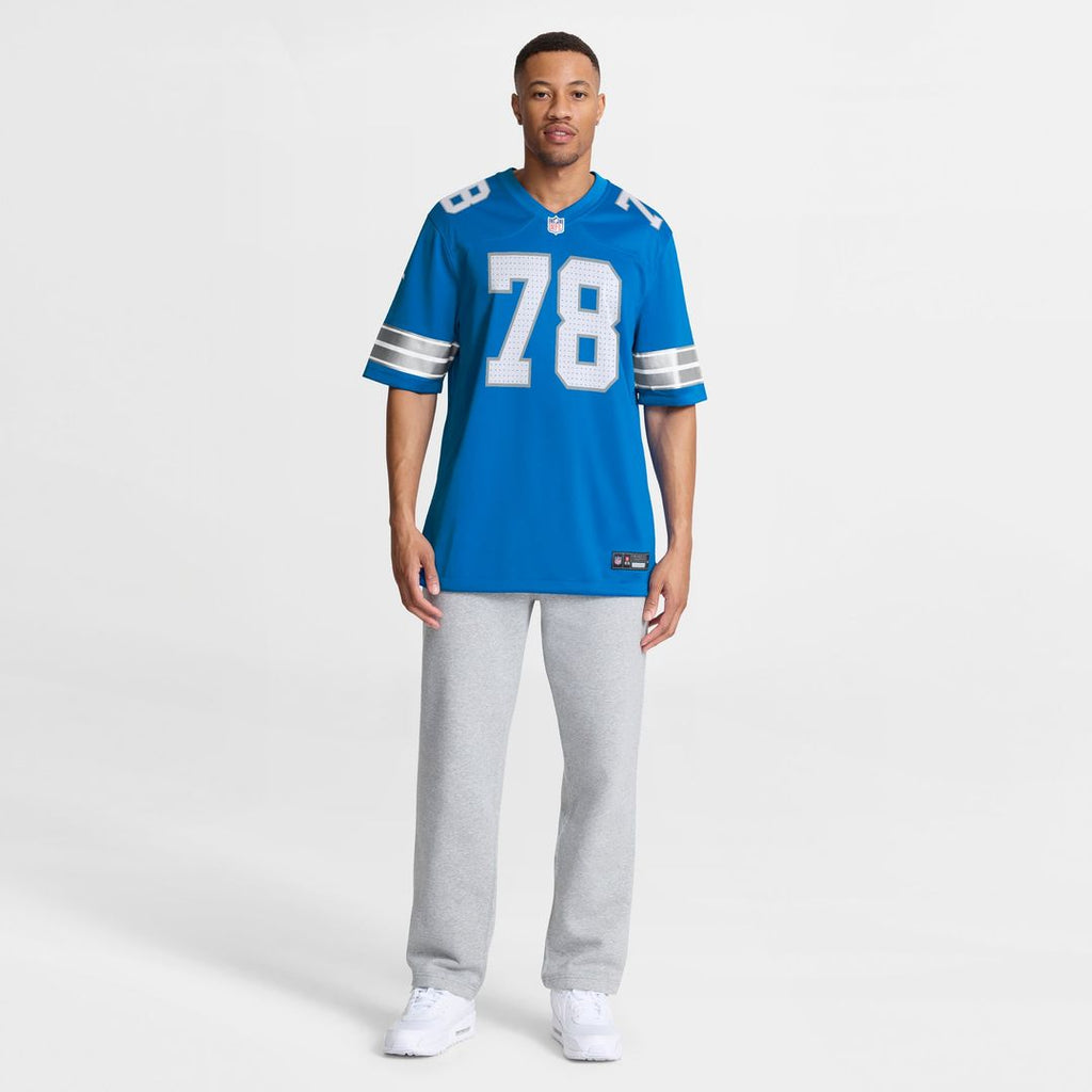 Detroit Lions Ben Bartch Nike Blue Team Game Jersey product image 4, provided for visual reference and product detail review