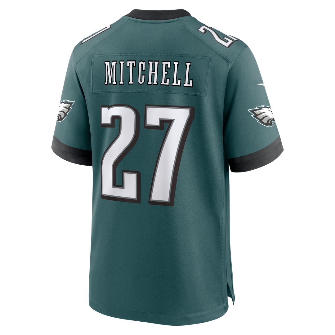 Philadelphia Eagles Quinyon Mitchell Nike White Game Jersey product image 15, provided for visual reference and product