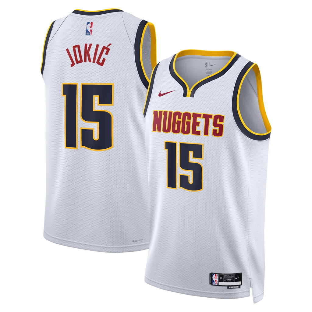 Denver Nuggets Nike Association Swingman Jersey - White product image 1