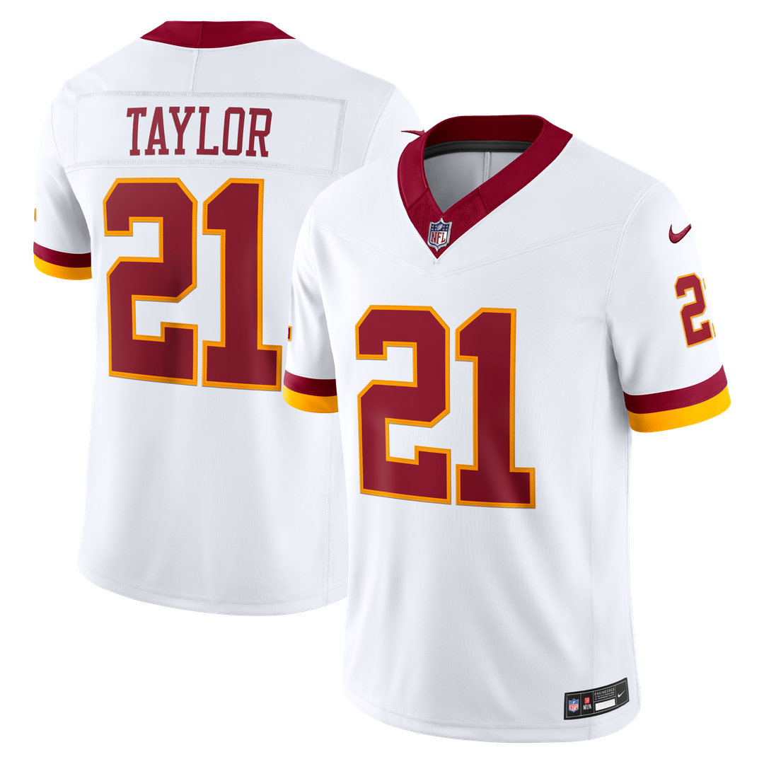 Washington Commanders Sean Taylor Nike White Vapor F.U.S.E. Stitched Retired Limited Jersey product image 4, provided for