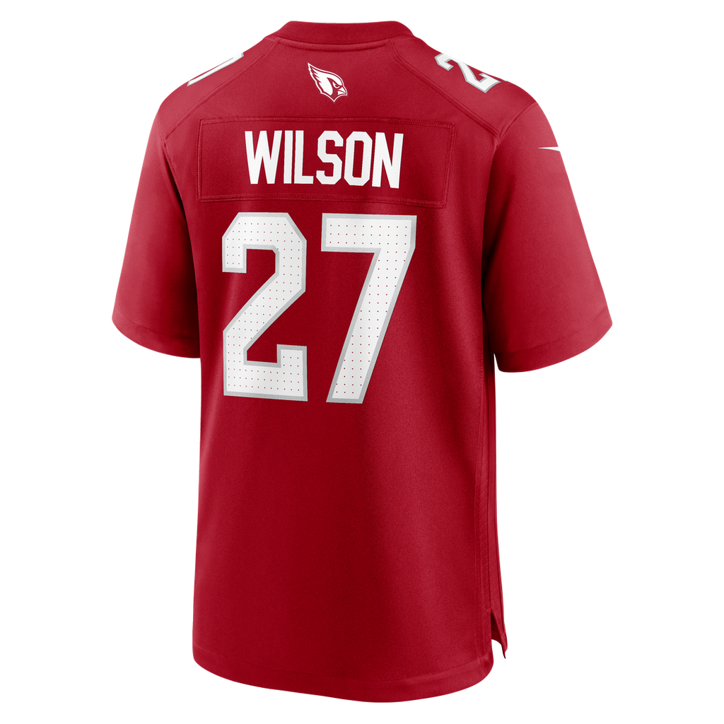 Arizona Cardinals Divaad Wilson Nike Cardinal Team Game Jersey product image 3, provided for visual reference and product