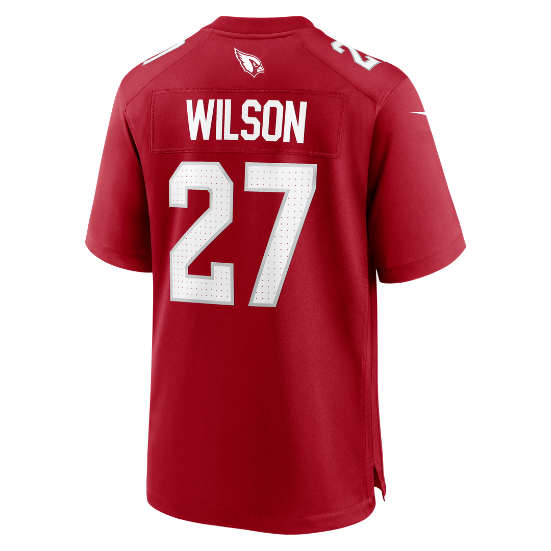 Arizona Cardinals Divaad Wilson Nike Cardinal Team Game Jersey product image 3, provided for visual reference and product