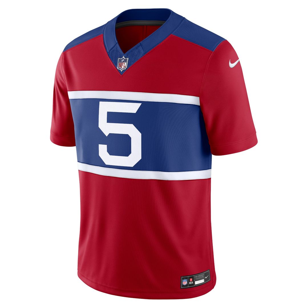 New York Giants Kayvon Thibodeaux Nike Century Red Alternate Vapor F.U.S.E. Limited Jersey product image 2, provided for