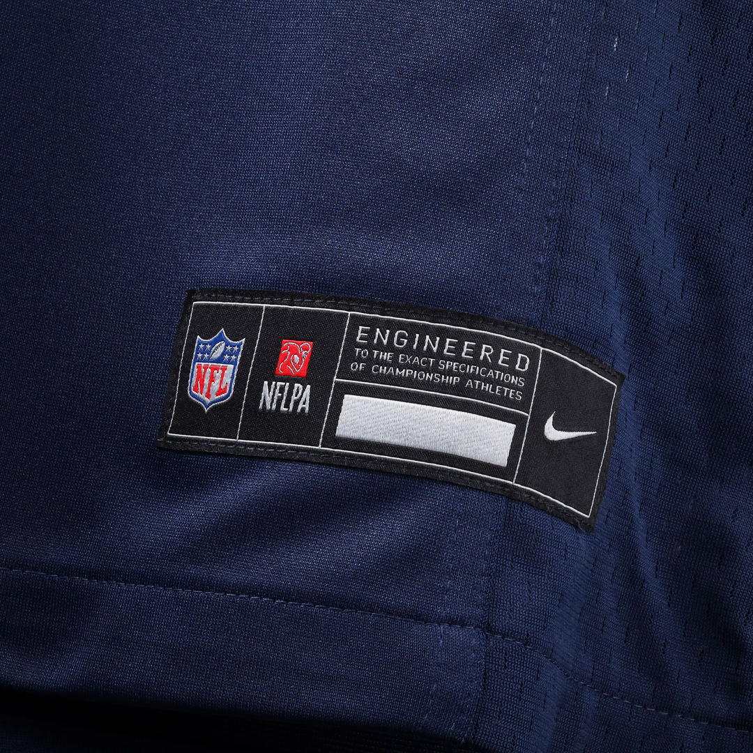 Seattle Seahawks Anthony Bradford Nike College Navy Game Jersey product image 6, provided for visual reference and product