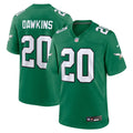 Philadelphia Eagles Brian Dawkins Nike Kelly Green Alternate Retired Player Game Jersey product image 1, provided for visual