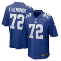 New York Giants Jermaine Eluemunor Nike Royal Team Game Jersey product image 1, provided for visual reference and product