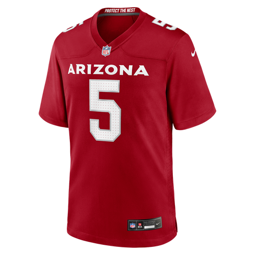 Arizona Cardinals Baron Browning Nike Cardinal Team Game Jersey product image 2, provided for visual reference and product