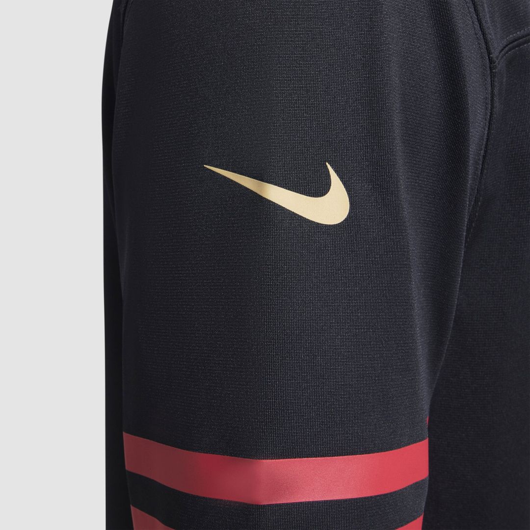 San Francisco 49ers Brandon Aiyuk Nike Black Rivalries Collection Game Jersey product image 9, provided for visual reference