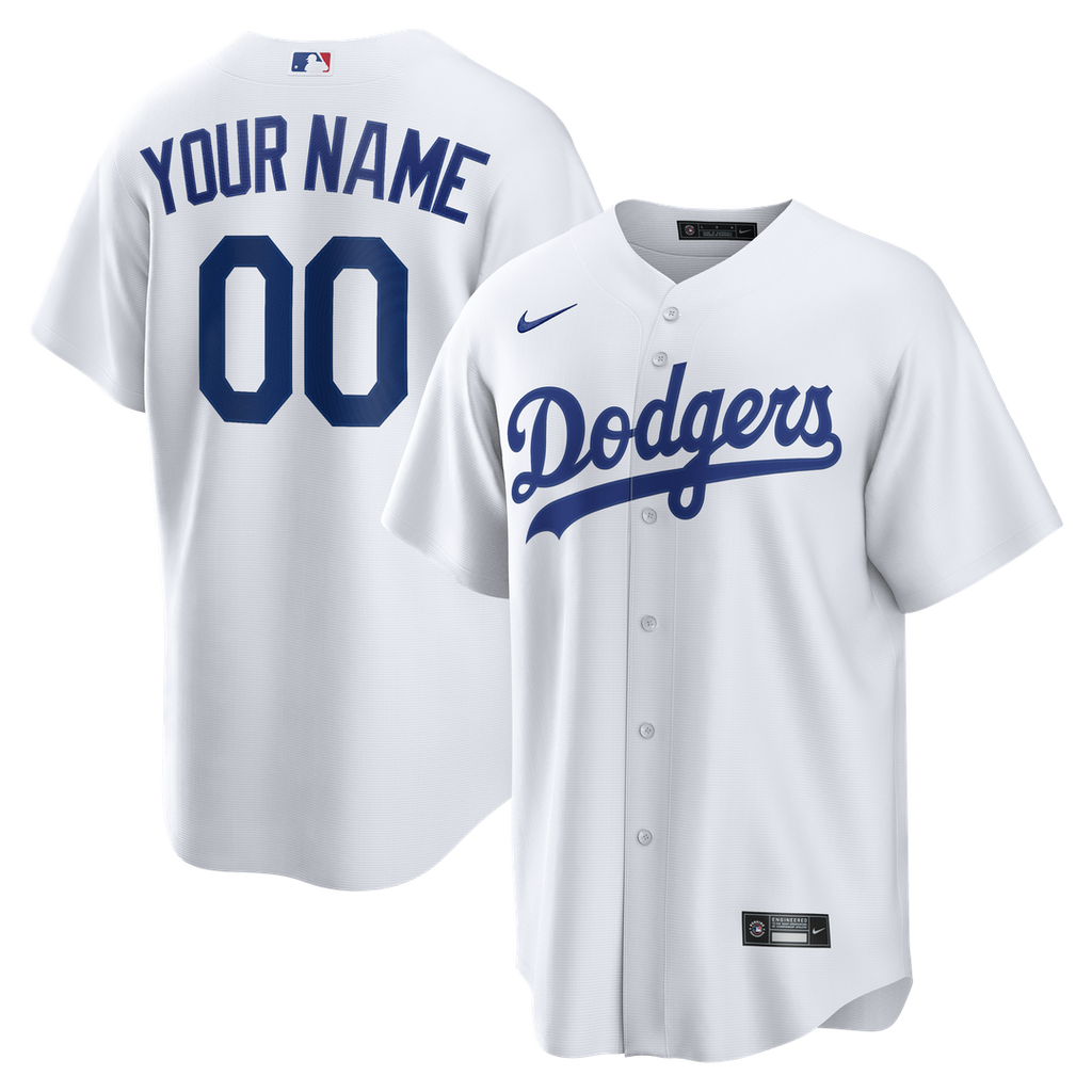 Los Angeles Dodgers Nike Royal Alternate Replica Custom Jersey product image 7, provided for visual reference and product
