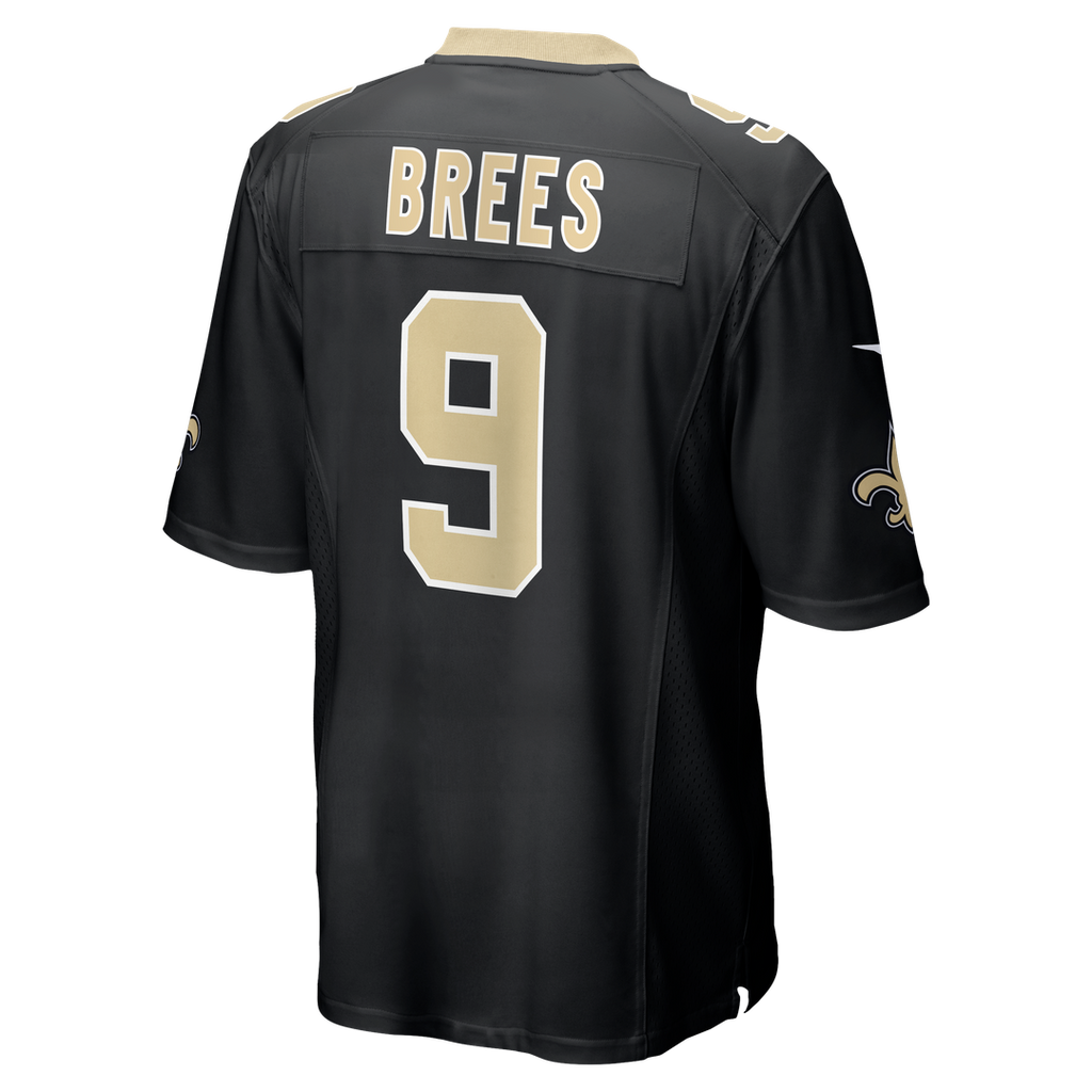 New Orleans Saints Drew Brees Nike White Game Jersey product image 9, provided for visual reference and product detail review