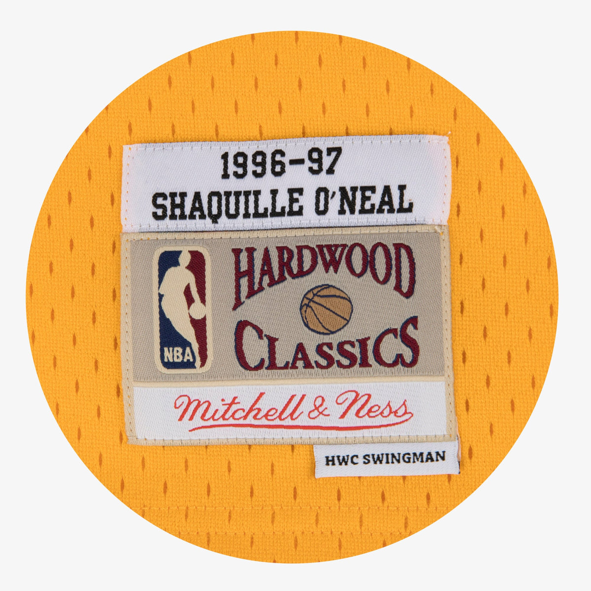Los Angeles Lakers Mitchell & Ness Swingman Jersey Shaquille O'Neal 1996 product image 4, provided for visual reference and