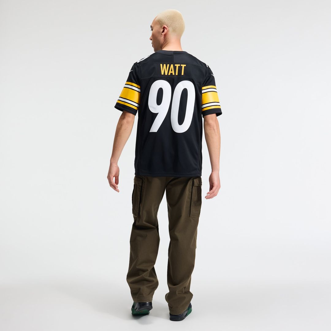 Pittsburgh Steelers T.J. Watt Nike Gold Alternate Vapor F.U.S.E. Stitched Limited Jersey product image 11, provided for