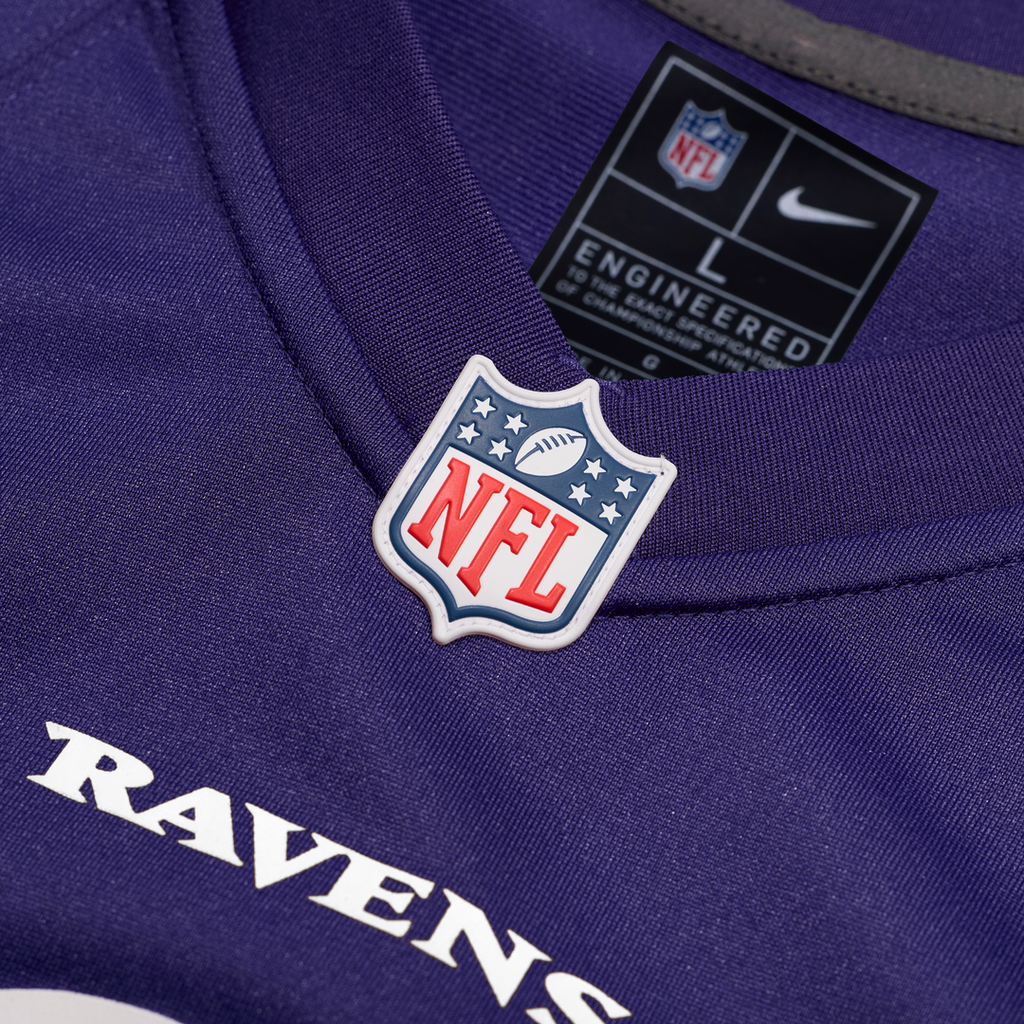 Baltimore Ravens Chidobe Awuzie Nike Purple Team Game Jersey product image 4, provided for visual reference and product