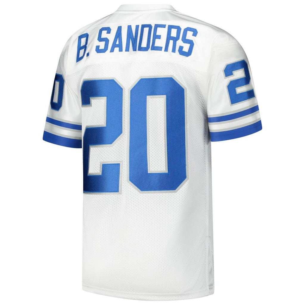 Detroit Lions 1994 Barry Sanders Mitchell & Ness White Authentic Throwback Retired Player Jersey product image 3, provided