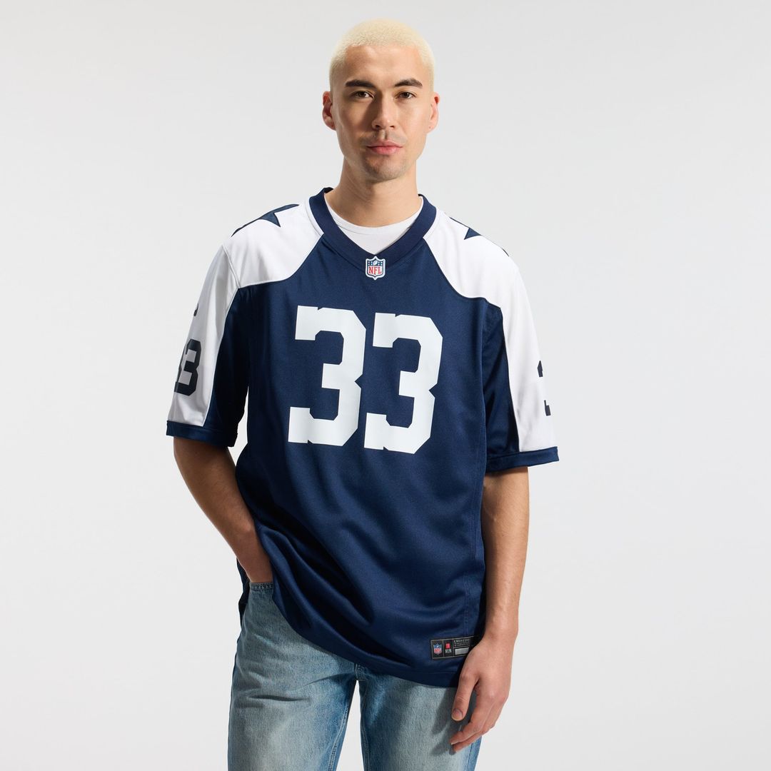 Dallas Cowboys Javonte Williams Nike Navy Alternate Game Jersey product image 15, provided for visual reference and product
