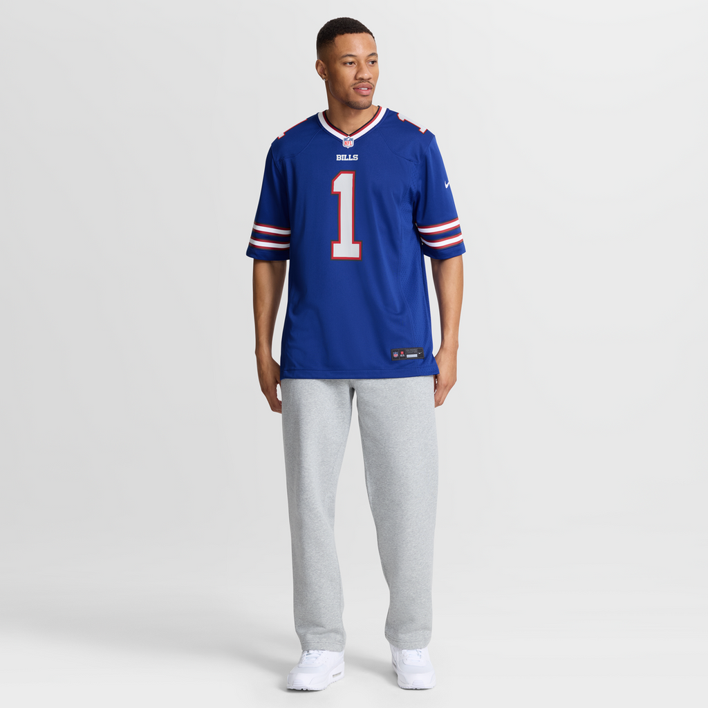 Buffalo Bills Mecole Hardman Nike Royal Team Game Jersey product image 4, provided for visual reference and product detail